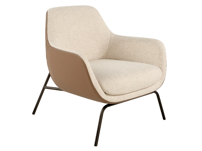 5099 - Fabric armchair with armrests _ Angel Cerdá